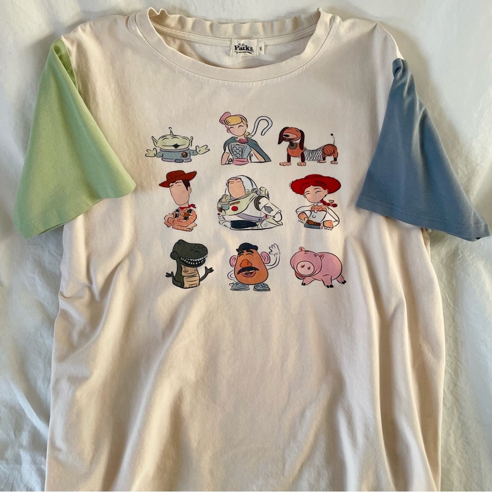 Toy Story Characters Tee-“The Parks” by Nora Madison Designs Unisex Sz XXL